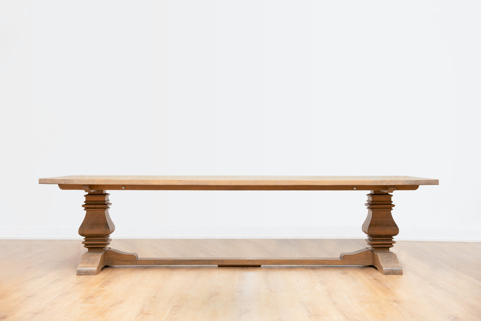 SULTAN DINING TABLE COLLECTION – Oak and Teak