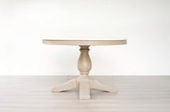 Saray Round Dining Table (Marble Top)