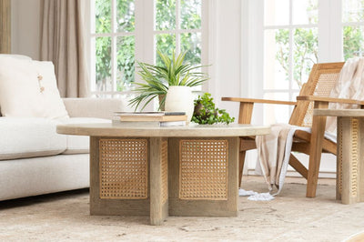 Aabad Rattan Coffee Table